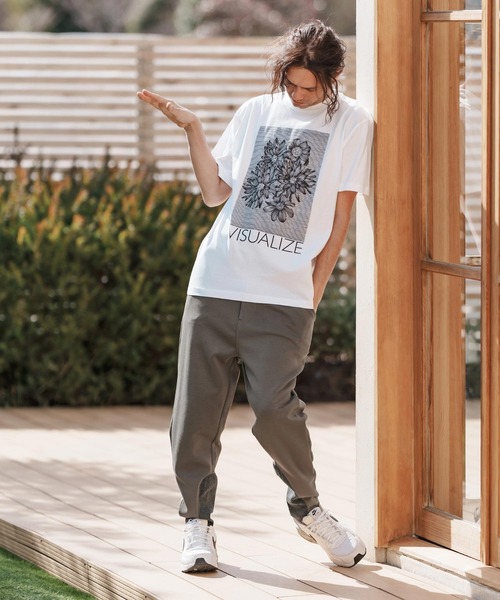 CAMBIO(カンビオ)の「mp13382-裾リブダンボールパンツ(その他パンツ・メンズ・ブラック/ベージュ/カーキ・S/M/L)」の14枚目の写真