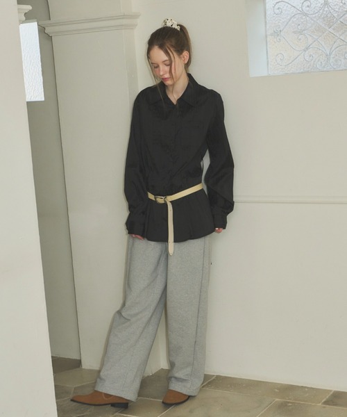 GIUNON(ジウノン)の「dot satin chouchou / ドットサテンシュシュ(シュシュ・レディース・ホワイト/ブラック・FREE)」の5枚目の写真