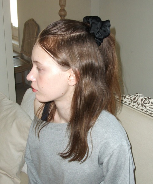 GIUNON(ジウノン)の「dot satin chouchou / ドットサテンシュシュ(シュシュ・レディース・ホワイト/ブラック・FREE)」の17枚目の写真