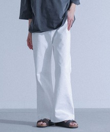 MDR（エムディアール）の「『ハイウエスト フレアデニムパンツ／脚長・美脚見え ヴィンテージ加工』（デニムパンツ）」