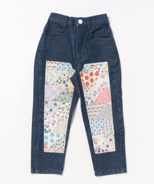 Catchup（ケチャップ）の「【Carleen / from U.S.A.】カーペンタージーンズ（デニムパンツ・キッズ・オフホワイト/ブルー・100㎝/110㎝）」の2枚目の写真