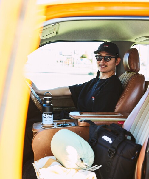 NANGA（ナンガ）の「NANGA × FREAK'S STORE/ナンガ × フリークスストア 別注 ECO HYBRID LOGO TEE エコハイブリッド ルーズフィット ロゴ Tシャツ（Tシャツ/カットソー・メンズ・ブラック/グレー/ホワイト・MEDIUM/LARGE）」の20枚目の写真