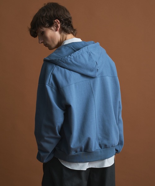 PUBLIC TOKYO(パブリックトウキョウ)の「PUBLIC SWEATジップパーカー(パーカー・メンズ・ブラック/ダークグレー/ベージュ/ダークブルー・1/2)」の20枚目の写真