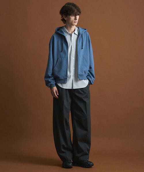 PUBLIC TOKYO(パブリックトウキョウ)の「PUBLIC SWEATジップパーカー(パーカー・メンズ・ブラック/ダークグレー/ベージュ/ダークブルー・1/2)」の21枚目の写真