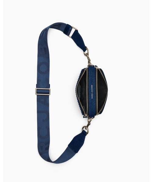 MARC JACOBS(マークジェイコブス)の「CRYSTAL DENIM SNAPSHOT THE SNAPSHOT/ザ クリスタル デニム スナップショット(ショルダーバッグ・レディース・インディゴブルー・ONE SIZE)」の4枚目の写真