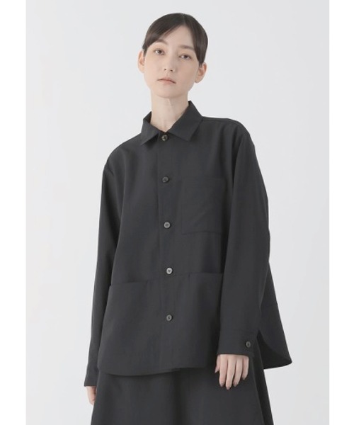 Plantation(プランテーション)の「PEバックヘリンボン / シャツ / (O)(シャツ/ブラウス・レディース・オフホワイト/イエロー/ブラック・M size/X-LARGE)」の13枚目の写真