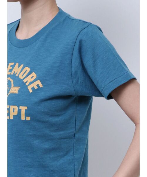 Ungrid（アングリッド）の「CLAREMOREコンパクトロゴTee（Tシャツ/カットソー・レディース・イエロー/ブルー/オフホワイト・FREE）」の5枚目の写真