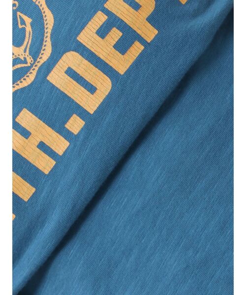 Ungrid（アングリッド）の「CLAREMOREコンパクトロゴTee（Tシャツ/カットソー・レディース・イエロー/ブルー/オフホワイト・FREE）」の7枚目の写真