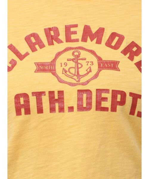Ungrid（アングリッド）の「CLAREMOREコンパクトロゴTee（Tシャツ/カットソー・レディース・イエロー/ブルー/オフホワイト・FREE）」の10枚目の写真