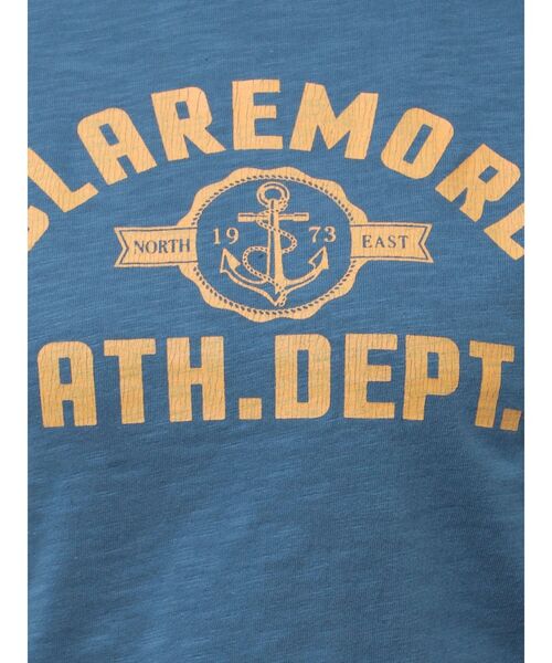 Ungrid（アングリッド）の「CLAREMOREコンパクトロゴTee（Tシャツ/カットソー・レディース・イエロー/ブルー/オフホワイト・FREE）」の11枚目の写真