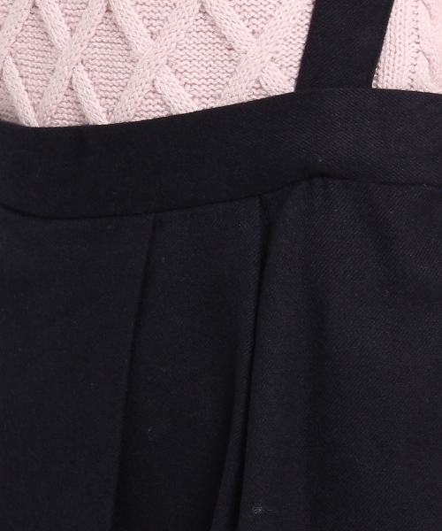 HusHusH（ハッシュアッシュ）の「サスペンダーつきクロップドパンツ（その他パンツ・レディース・ブルー/グレー/ホワイト・02/03）」の7枚目の写真