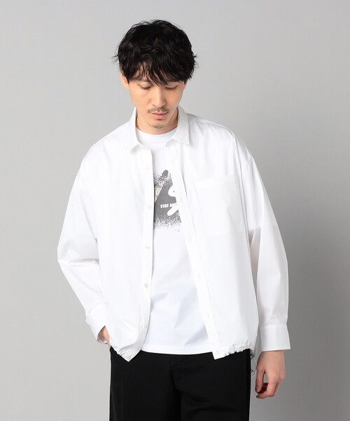 β MEN(ベータメン)の「スピンドル シャツ(シャツ/ブラウス・メンズ・サックスブルー/ネイビー/ホワイト・M/L)」の6枚目の写真