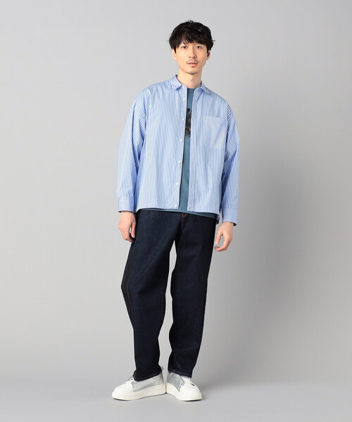β MEN(ベータメン)の「スピンドル シャツ(シャツ/ブラウス・メンズ・サックスブルー/ネイビー/ホワイト・M/L)」の14枚目の写真