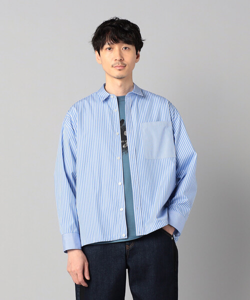 β MEN(ベータメン)の「スピンドル シャツ(シャツ/ブラウス・メンズ・サックスブルー/ネイビー/ホワイト・M/L)」の15枚目の写真