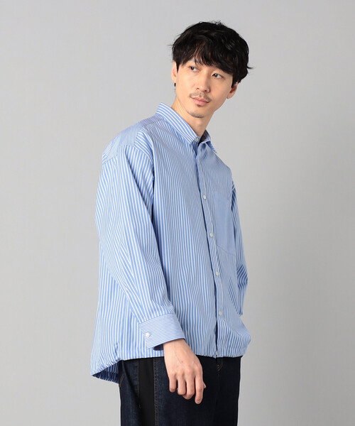β MEN(ベータメン)の「スピンドル シャツ(シャツ/ブラウス・メンズ・サックスブルー/ネイビー/ホワイト・M/L)」の19枚目の写真