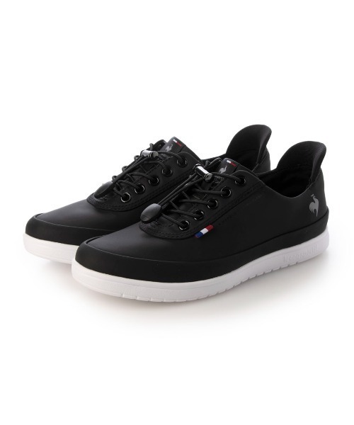 le coq sportif(ルコックスポルティフ)の「【レイン対応】コードストッパースニーカー(LCS アルマ R SI)(スニーカー・レディース・グレー/ブラック/ホワイト・L/M/LL)」の1枚目の写真
