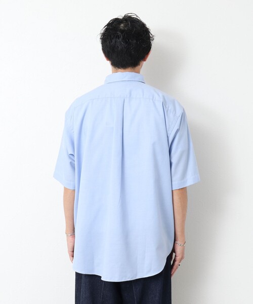 DANTON(ダントン)の「【DANTON/ダントン】DOT BUTTON B.D. SHIRT SS 25SS(シャツ/ブラウス・メンズ・ブルー/ホワイト/ブラック系その他/ホワイト系その他・38/40/42/44)」の11枚目の写真