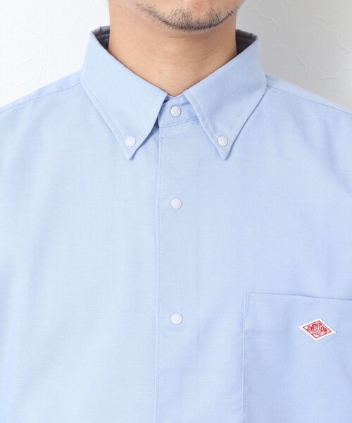 DANTON(ダントン)の「【DANTON/ダントン】DOT BUTTON B.D. SHIRT SS 25SS(シャツ/ブラウス・メンズ・ブルー/ホワイト/ブラック系その他/ホワイト系その他・38/40/42/44)」の12枚目の写真
