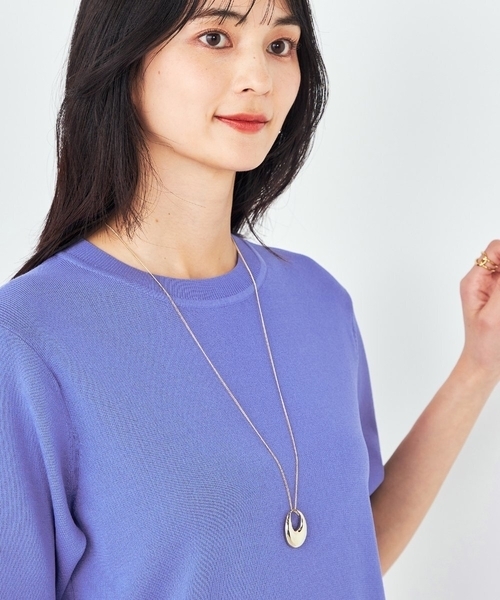 a.v.v(アーヴェヴェ)の「ニュアンストップネックレス(ネックレス・レディース・シルバー/ゴールド・38)」の4枚目の写真