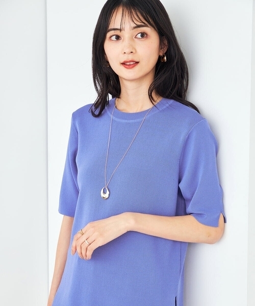 a.v.v(アーヴェヴェ)の「ニュアンストップネックレス(ネックレス・レディース・シルバー/ゴールド・38)」の6枚目の写真