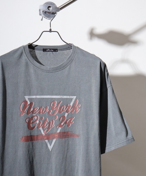 FUNALIVE（ファンアライブ）の「Pigment oversized short sleeve T-shirt / ピグメント オーバーサイズ 半袖Tシャツ unisex（Tシャツ/カットソー・メンズ・ヘザーチャコール/チャコール/グレー系1/グレー系6/グレー系8/グレー系2/グレー系3/グレー系5/チャコールグレー/チャコールアッシュ/グレー系7/グレー系4・XL/M/L）」の6枚目の写真