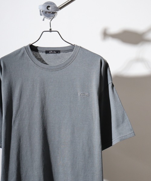 FUNALIVE（ファンアライブ）の「Pigment oversized short sleeve T-shirt / ピグメント オーバーサイズ 半袖Tシャツ unisex（Tシャツ/カットソー・メンズ・ヘザーチャコール/チャコール/グレー系1/グレー系6/グレー系8/グレー系2/グレー系3/グレー系5/チャコールグレー/チャコールアッシュ/グレー系7/グレー系4・XL/M/L）」の9枚目の写真