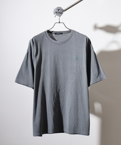 FUNALIVE（ファンアライブ）の「Pigment oversized short sleeve T-shirt / ピグメント オーバーサイズ 半袖Tシャツ unisex（Tシャツ/カットソー・メンズ・ヘザーチャコール/チャコール/グレー系1/グレー系6/グレー系8/グレー系2/グレー系3/グレー系5/チャコールグレー/チャコールアッシュ/グレー系7/グレー系4・XL/M/L）」の22枚目の写真