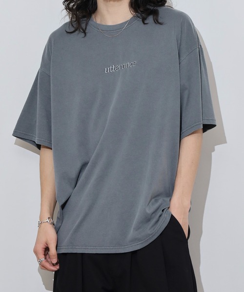 FUNALIVE（ファンアライブ）の「Pigment oversized short sleeve T-shirt / ピグメント オーバーサイズ 半袖Tシャツ unisex（Tシャツ/カットソー・メンズ・ヘザーチャコール/チャコール/グレー系1/グレー系6/グレー系8/グレー系2/グレー系3/グレー系5/チャコールグレー/チャコールアッシュ/グレー系7/グレー系4・XL/M/L）」の18枚目の写真