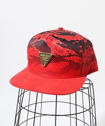 7UNION TIGER GRADATION タイガーカモ ドットグラデーション プレートロゴ5パネルキャップ