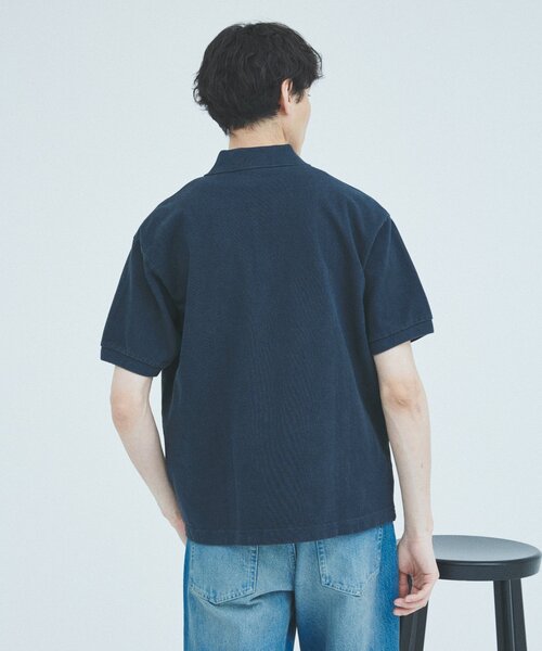 LACOSTE / ラコステ 別注 ピグメント ダイ ヘビー ピケ