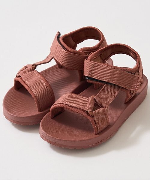 b・ROOM（ビールーム）の「テープサンダル（サンダル・キッズ・ブラック/ブラウン・S/L/SS/LL/M）」の4枚目の写真