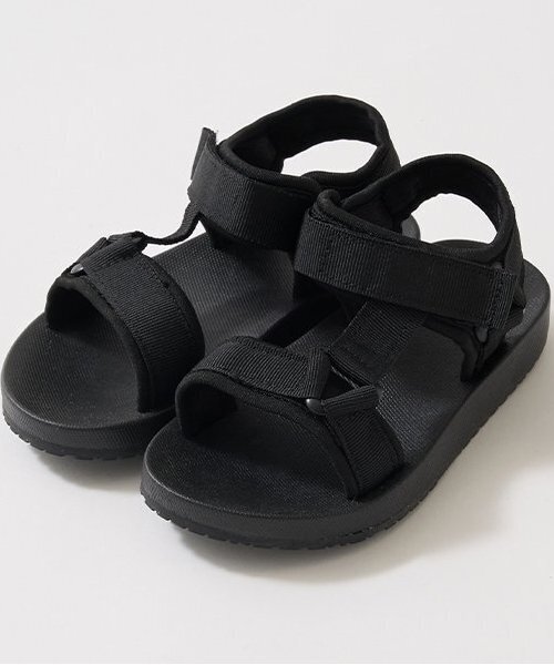 b・ROOM（ビールーム）の「テープサンダル（サンダル・キッズ・ブラック/ブラウン・S/L/SS/LL/M）」の5枚目の写真