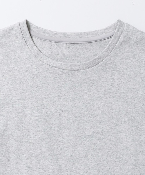 hunch（ハンチ）の「ベーシックノースリーブトップス（Tシャツ/カットソー・レディース・ブラック/グレー/オフホワイト/ピンク/ライトグリーン/レッド/ダークブラウン/ライトブルー・FREE）」の20枚目の写真