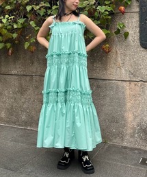 FOR YOU SHIRRING ドレス