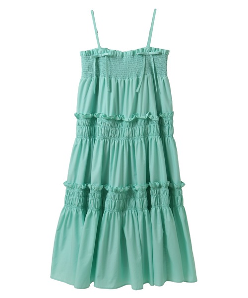 Candy Stripper（キャンディストリッパー）の「FOR YOU SHIRRING ドレス（ワンピース・レディース・ブラック/ピンク/ミント・FREE）」の21枚目の写真