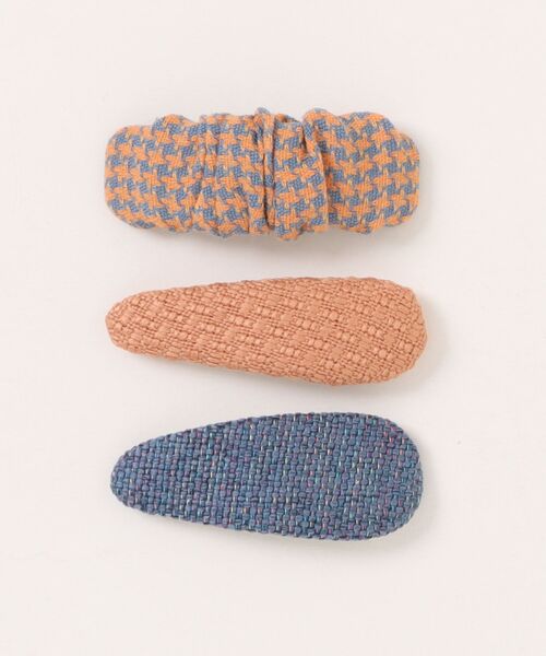 Bambin（ボンバン）の「【 Bambin / ボンバン 】 3個セット 柄アソート ヘアピン（ヘアピン・キッズ・ブルー系/イエロー系/グリーン系/オレンジ系/ブラウン系・FREE）」の9枚目の写真