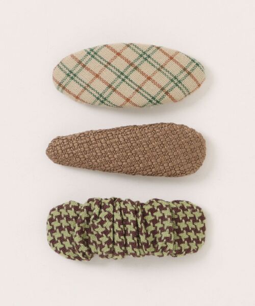 Bambin（ボンバン）の「【 Bambin / ボンバン 】 3個セット 柄アソート ヘアピン（ヘアピン・キッズ・ブルー系/イエロー系/グリーン系/オレンジ系/ブラウン系・FREE）」の10枚目の写真