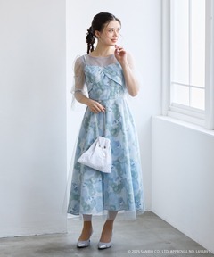 ISLA PIPING SHEER DRESS（ワンピース）｜Ameri（アメリ）の