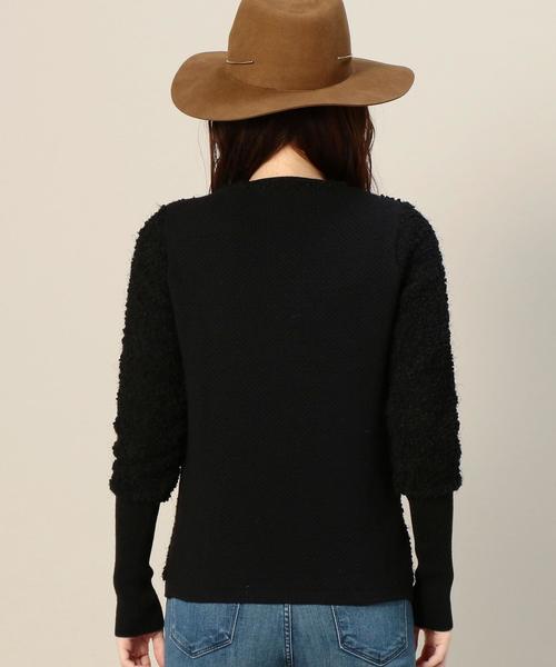 BEAUTY&YOUTH UNITED ARROWS（ビューティーアンドユースユナイテッドアローズ）の「BY 1by O’2nd コンビニットプルオーバー◆（ニット/セーター・レディース・ブラック・SMALL）」の5枚目の写真
