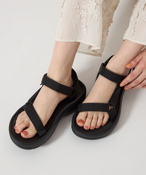ユナイテッドアローズ Teva ブラック スポーツサンダル 新品☆ユナイテッドアローズ☆Tevaブラック スポーツサンダル