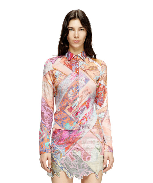 DIESEL（ディーゼル）の「ウィメンズ シャツ C-AMELIA（シャツ/ブラウス・レディース・その他・40/46/42/44）」の4枚目の写真