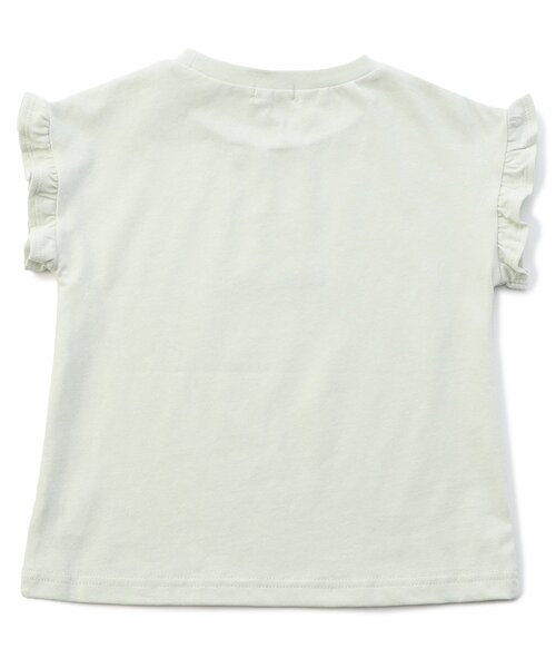 Seraph（セラフ）の「【接触冷感・吸水速乾】デイリーTシャツ_ジュニア対応（Tシャツ/カットソー・キッズ・ミント/イエロー/ピンク/オフホワイト・90/100/110/120/130/140/80）」の19枚目の写真