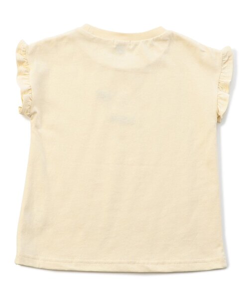 Seraph（セラフ）の「【接触冷感・吸水速乾】デイリーTシャツ_ジュニア対応（Tシャツ/カットソー・キッズ・ミント/イエロー/ピンク/オフホワイト・90/100/110/120/130/140/80）」の22枚目の写真