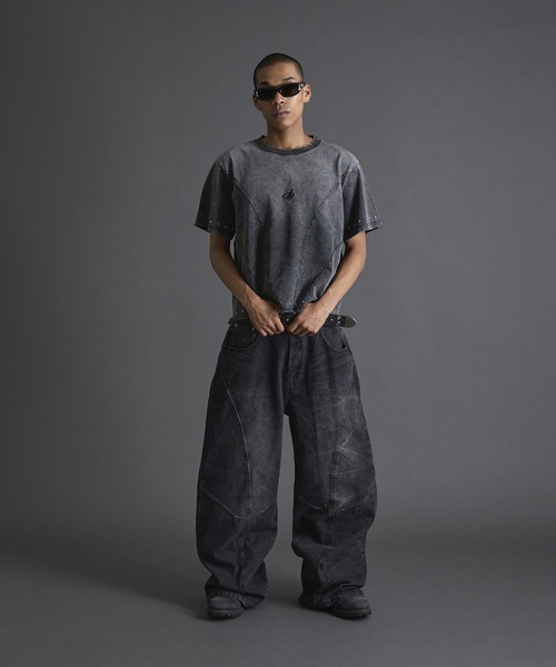 【AAKE】VINTAGE CURVE DENIM デニムパンツ AAKE】VINTAGE CURVE DENIM (AAKE/デニム・ジーパン) 110307391