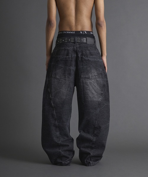 ANDER HUNK（アンダーハンク）の「Crack Design Curve Denim