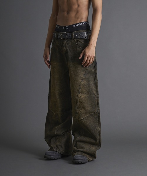 【AAKE】VINTAGE CURVE DENIM デニムパンツ AAKE】VINTAGE CURVE DENIM (AAKE/デニム・ジーパン) 110307391