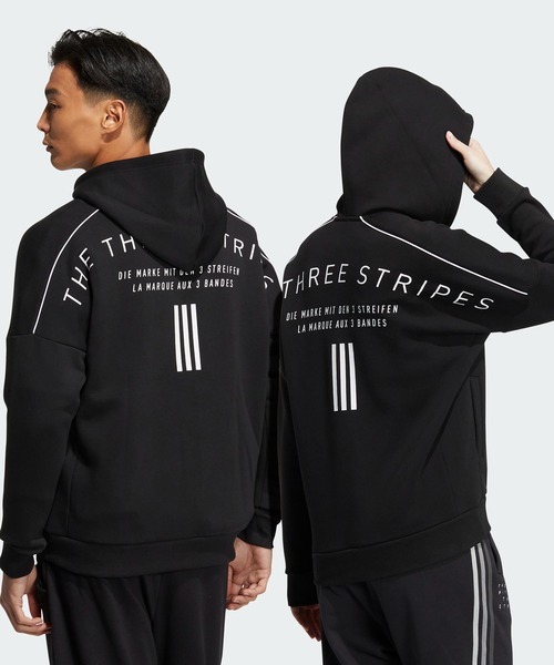 セール/ブランド古着】ジップアップパーカー（パーカー）｜adidas 