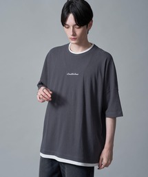 BROWNY/フクレジャガードフェイクレイヤードT