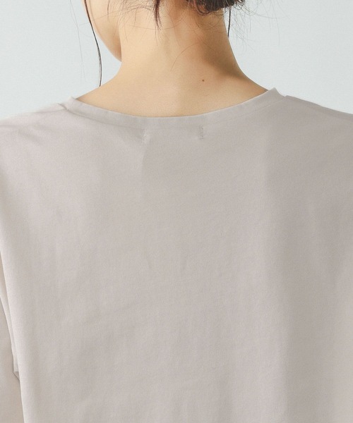 GLOBAL WORK(グローバルワーク)の「快適ドッキングプルオーバー/289380(Tシャツ/カットソー・レディース・ベージュ系その他/ブルー系その他3/ブラック系その他・MEDIUM/LARGE)」の20枚目の写真