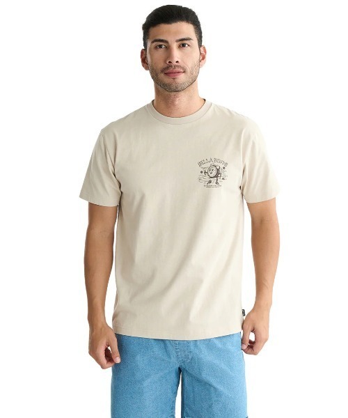 BILLABONG(ビラボン)の「BILLABONG メンズ TIME Tシャツ 【2025年夏モデル】/ビラボンバックプリント半袖Tシャツ(Tシャツ/カットソー・メンズ・ホワイト/ターコイズブルー/アイボリー・MEDIUM/LARGE/X-LARGE)」の9枚目の写真
